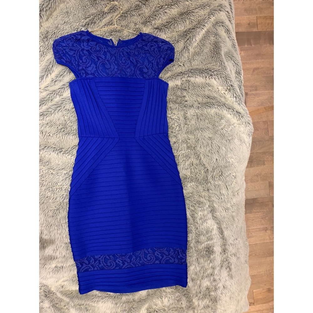 Electric blue Tadashi Shoji dress size XS